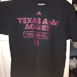 Adidas Texas A&M volleyball shirt
